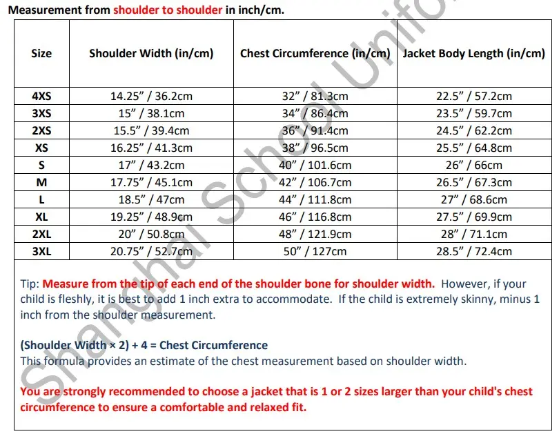 FGPS BASEBALL JACKET SIZE GUIDE.webp