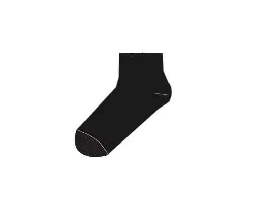 GENU SOCKS BLACK