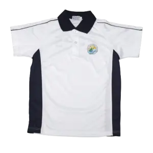 PCPS POLO SHIRT WHITE