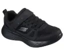 SKECHERS GO RUN 400 V2 BLACK VELCRO SHOES