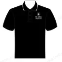 SJAB BLACK CORPORATE POLO