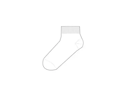 GENU SOCKS WHITE